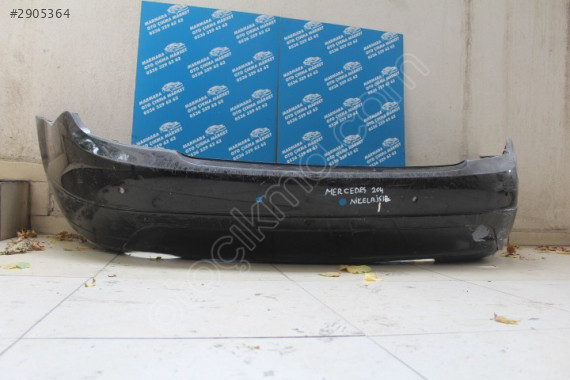 MERCEDES 204 ARKA TAMPON NİKELAJSIZ