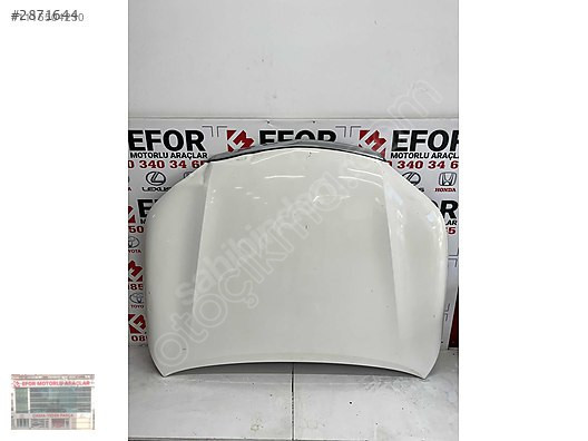 TOYOTA HİLUX MOTOR KAPUTU ÇIKMA ORJİNAL YEDEK PARÇA 16-20