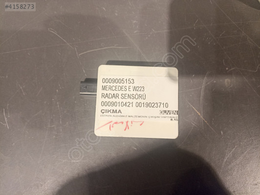 MERCEDES E W223 RADAR SENSÖRÜ 0009005153 0009010421 0019023710 Ç
