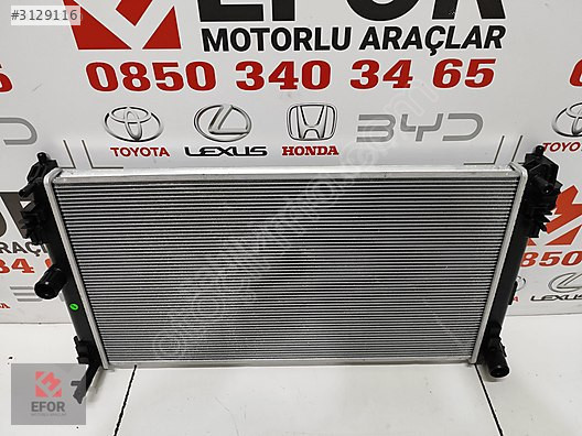 TOYOTA CHR SIFIR SU RADYATÖR 1.2 17-20 OEM NO: 16400-47130