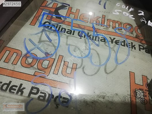 VW GOLF 7 SOL ARKA KELEBEK CAMI 43R 001057