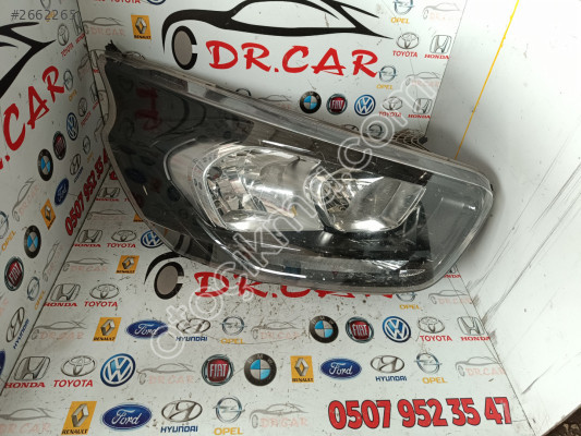 FORD TRANSİT CUSTOM 2018-23 SAĞ ÖN FAR ORİJİNAL ÇIKMA PARÇA