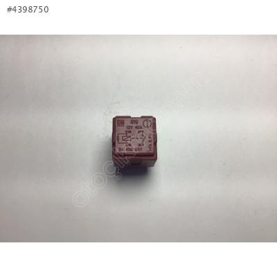 Opel Vectra Astra Corsa Zafira Çok Amaçlı Kırmızı Röle 24438887