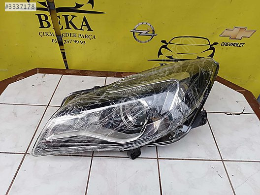 OPEL İNSİGNİA A SOL FAR HALOJEN ÇIKMA ORJİNAL YEDEK PARÇA