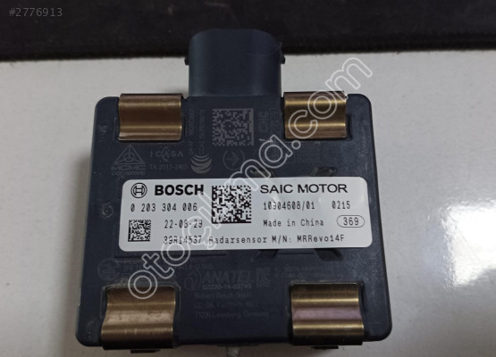 MG ZS HS ÖN RADAR SENSÖRÜ 0203304006 Ç