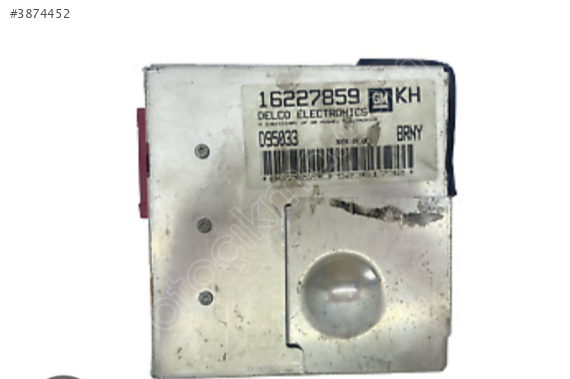 OPEL TİGRA 1.6 MOTOR BEYNİ GM 16227859