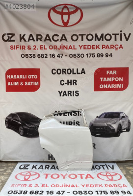 2016-2022 TOYOTA C-HR ÇIKMA ORJİNAL SAĞ ARKA KAPI