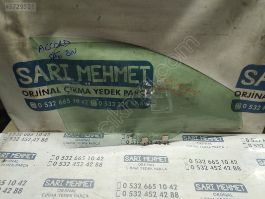 ÇIKMA HONDA ACCORD SAĞ ÖN KAPI CAMI 43R-00033