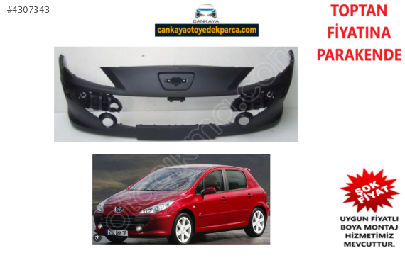 PEUGEOT 307 2006 ÖN TAMPON SIFIR  7401.CZ