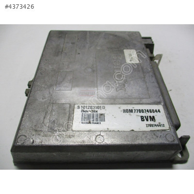 Renault 19 1.7 Motor Beyni S101263101D HOM7700746044 7700744412