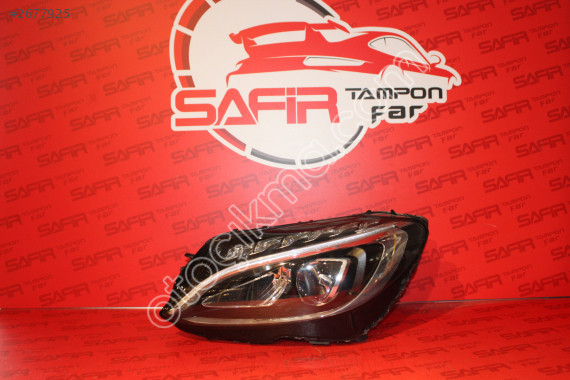 MERCEDES W205 C SERİSİ LEDLİ MERCEKLİ SIFIR SOL ÖN FAR LAMBASI