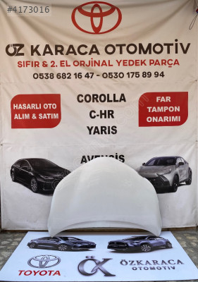 2016-2022 TOYOTA C-HR ÇIKMA ORJİNAL KAPUT