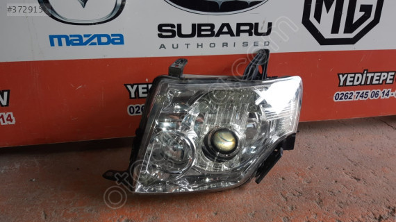 mitsubishi pajero far sol 2009 sonrası