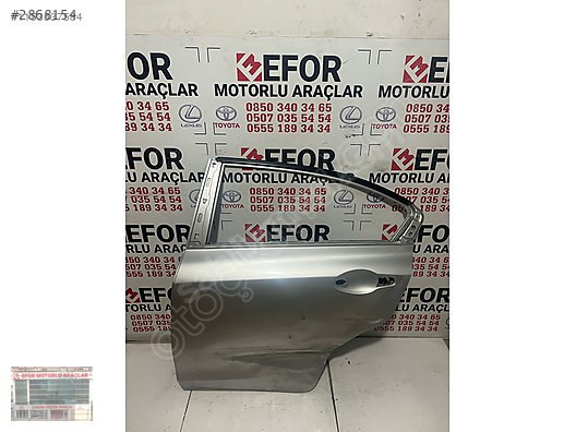 HONDA CIVIC FB7 ORJİNAL ÇIKMA SOL ARKA KAPI 12-15