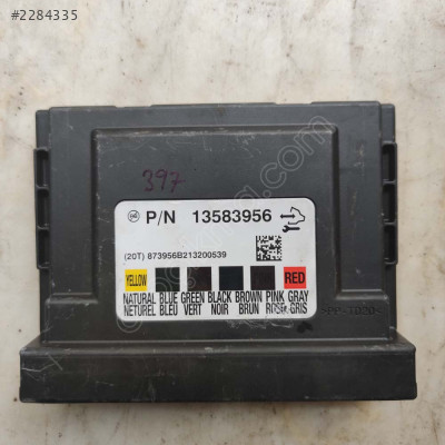 Opel Astra J BCM Merkezi kontrol Modülü 13583956
