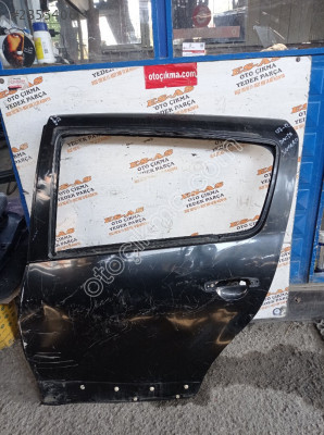 Dacia Sandero Çıkma Sol Arka Kapı Boş 2007-2012