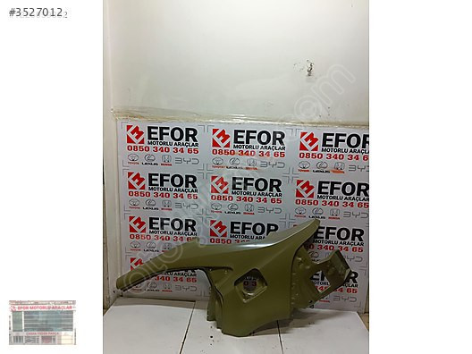 TOYOTA COROLLA SOL ARKA ÇAMURLUK SIFIR ORJİNAL YEDEK PARÇA