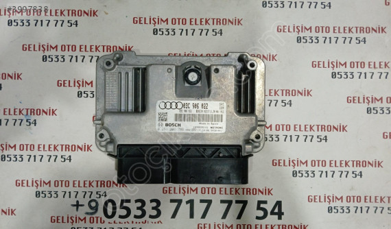 03C906022 0261201786 1039S26141 MED17.5.20 AUDİ A3 MOTOR BEYNİ