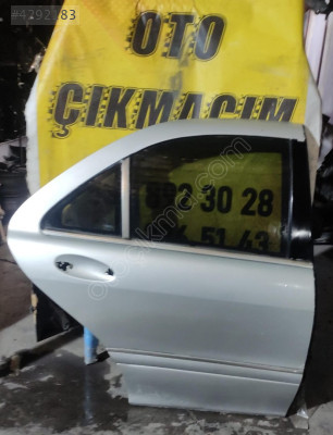 MERCEDES W220 S SERİSİ HATASIZ DOLU ZIRHLI SAĞ ARKA KAPI