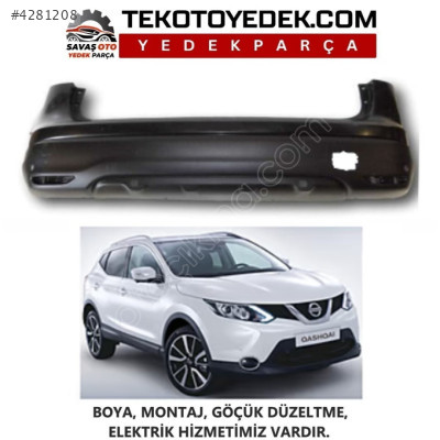 QASHQAİ ARKA TAMPON 2014 2015 2016 / KAMPANYA