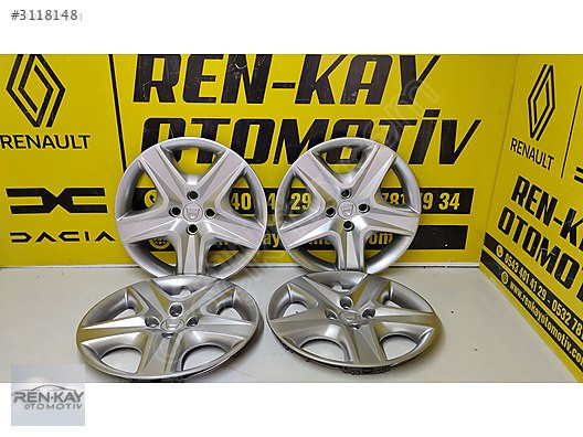 DACİA / SANDERO / STEPWAY JANT KAPAĞI 16 İNÇ SIFIR RENKAY