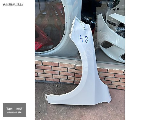 VOLVO S60 SOL ÖN ÇAMURLUK ORJİNAL BEYAZ RENK