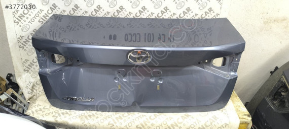 TOYOTA COROLLA 2019 2025 ARKA BAGAJ KAPAĞI ÇIKMA ORJİNAL