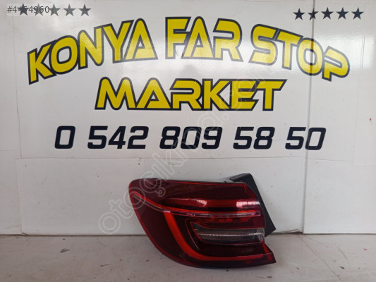 Renault Clio 5 sol arka stop tamirli