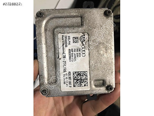 4g0.907.697.f audi a6-a7-a8 golf padişah far beyni çıkma ORJ