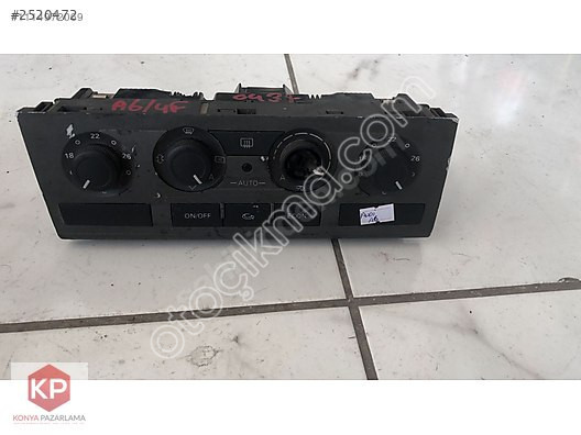 Audi A6 klima kontrol paneli