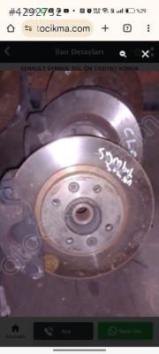 Clio symbol ön balata pabucu