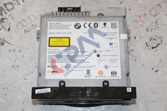 BMW 5 SERİSİ G30 G31 750İ G12 F15 TEYP NAVİGASYON 8800375