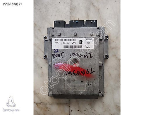 Ford Transit TDCI Motor Beyni 8C11-12A650-DH DCU 104