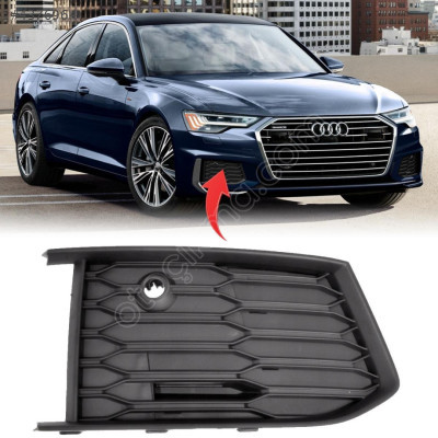 4K0807648B AUDİ A6 2019-2022 SLİNE ÖN TAMPON SİS KAPAĞI  SAG