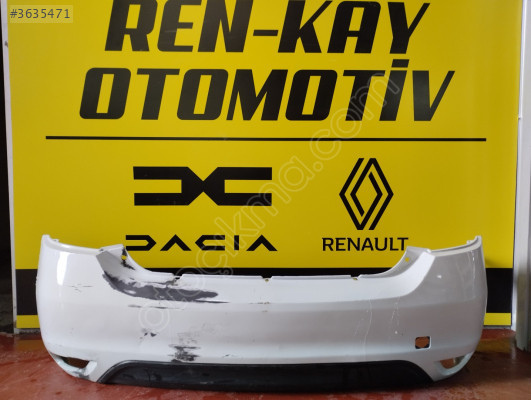 RENAULT SYMBOL ARKA TAMPON 2018 - 2020 ÇIKMA ORJİNAL RENKAY OTO