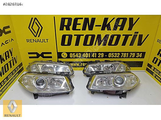 2007/09 Renault Megane 2 Sağ Ön Far - Sıfır Yedek Parça RENK