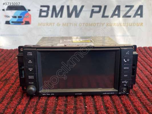 JEEP GRAND CHEROKEE ORİJİNAL TEYP MÜZİK ÇALAR NAVİGASYON