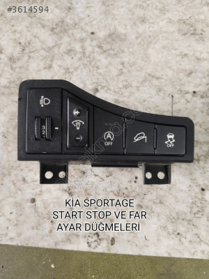 KİA SPORTAGE ORJİNAL START STOP VE FAR KONTROL DÜĞMELERİ