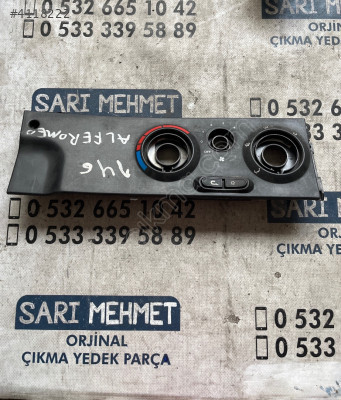 ÇIKMA ALFA ROMEO 146 5.433.406.0.0 543340600 KLİMA KONTROL PANELİ