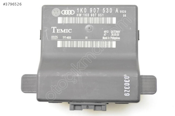 VW Gateway Modülü Kontrol Cihazi / 1K0907530A / 1K0937530C / 1K0