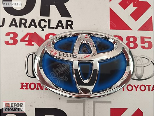 TOYOTA COROLLA SIFIR ORJ BAGAJ AMBLEMİ 19-22 OEM NO: 75403-48010