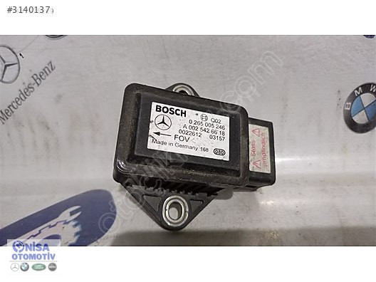 MERCEDES E SERİSİ W211 SENSÖR SAVRULMA İVME ESP A0055422618