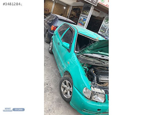 VW 98 POLO HB 1.6 BAGAJ KAPAĞI KAPILAR PARÇA PARÇA SATILIKTIR VW