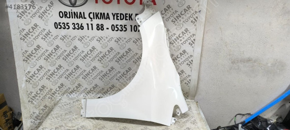 TOYOTA COROLLA 2019 2025 SOL ÖN ÇAMURLUK ÇIKMA ORJİNAL