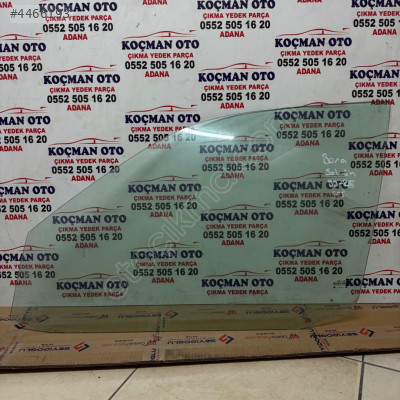 VW BORA Sol Ön Kapı Camı Orj