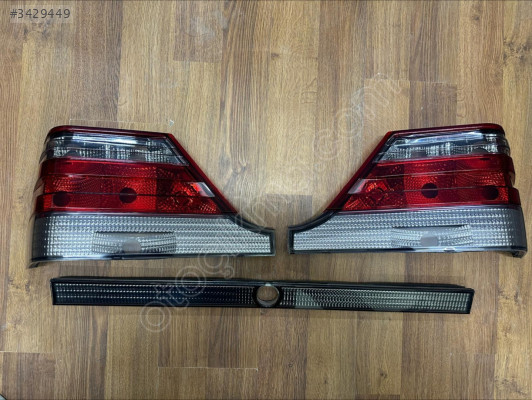 Mercedes W140 Komple Stop Lambası Set Kristal Füme 1995-1998