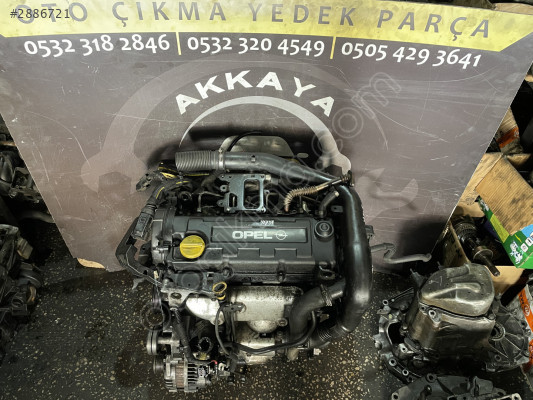 Orijinal OPEL COMBO C 1.7 CDTI ÇIKMA Y17DT KOMPLE DOLU MOTOR