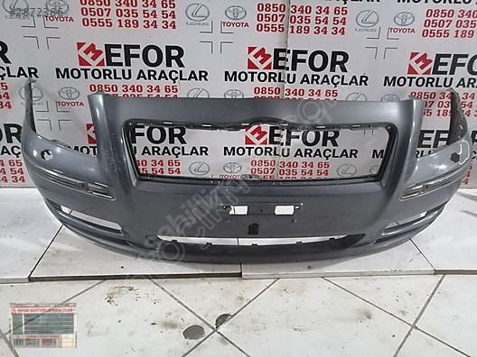 TOYOTA AVENSİS ÖN TAMPON ÇIKMA ORJİNAL PARÇA 2002-2007