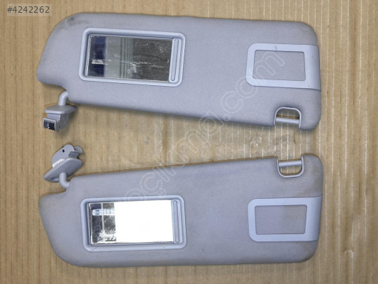 AUDİ A6 05-11 GÜNEŞLİK SAĞ SOL GRİ 4F0857551P 1NC 4F0857551AB 1NC