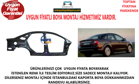 FOCUS ARKA ÇAMURLUK  KAPI YUVASI SAĞ SOL - 2008 2009 2010 2011